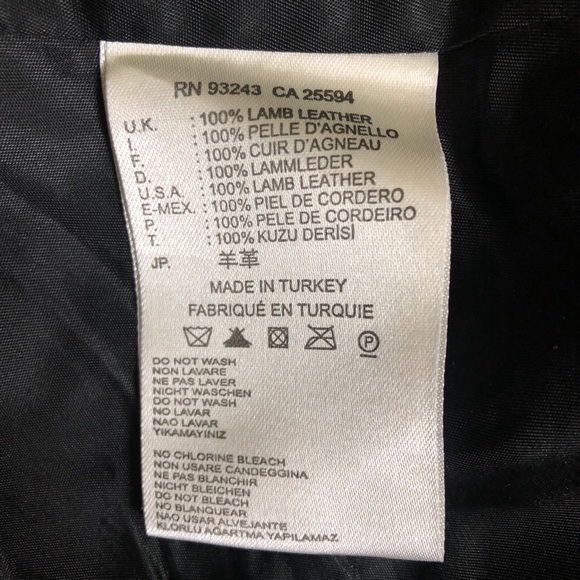 Diesel Suede Moto Vest : Size Small : Lamb Leather - Picture 8 of 8